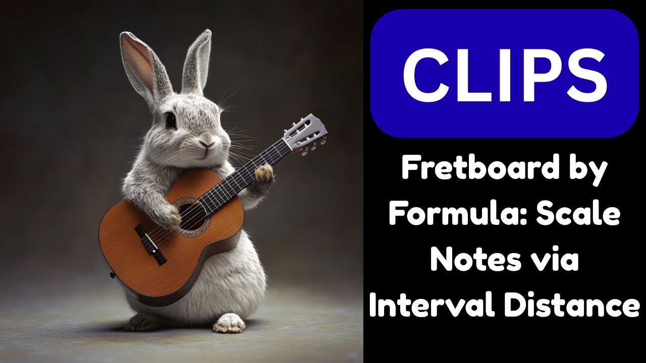 Fretboard by Formula Scale Notes via Interval Distance
