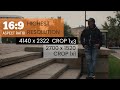Replicating 16:9 aspect ratio 14bit Lossless using Anamorphic Hack - 4.2K and 1620p modes