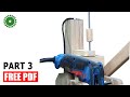 DIY Drill Press Machine / Part3 / Height Adjustment for Hole / DIY +PDF [4K]