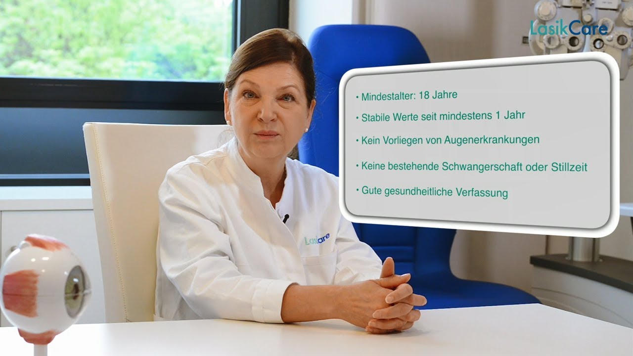 FAQ - Was sind die Voraussetzungen für das Augenlasern? - Lasik Care