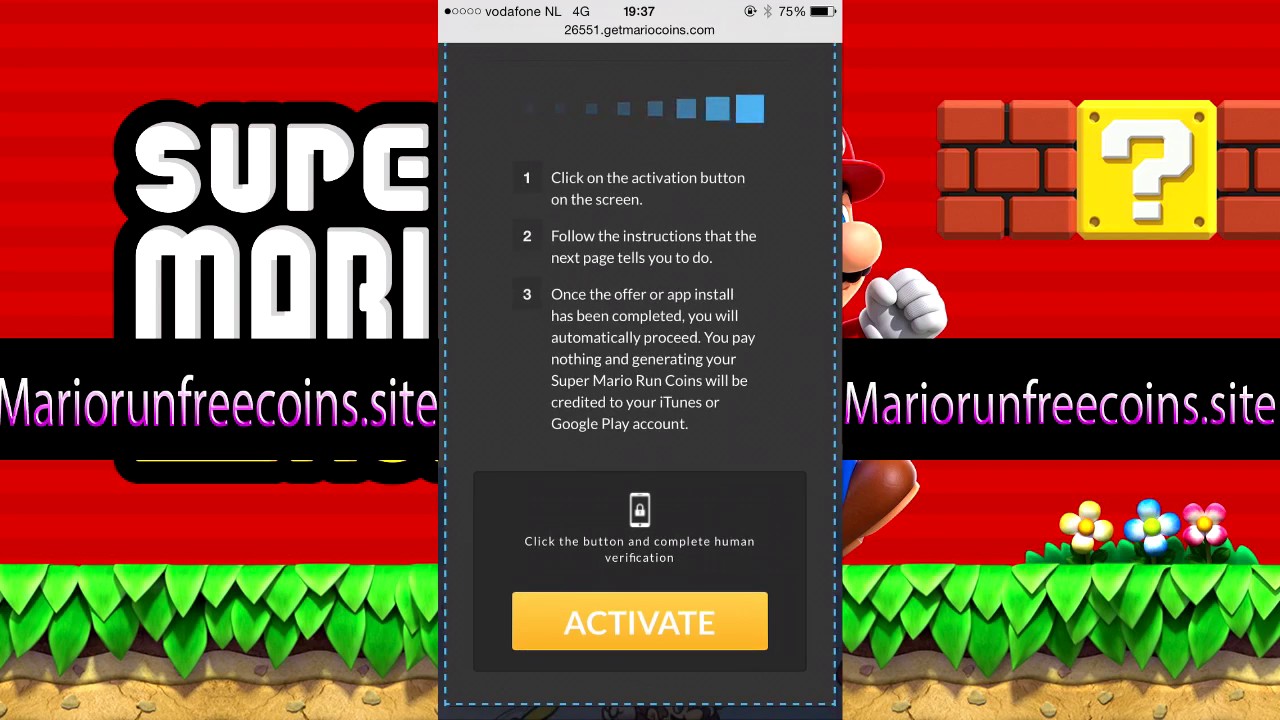 ★Super Mario Run Hacks- Get infinite coins and free levels - Super Mario Run cheats -★
