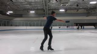 Figure Skating Practice #9 (Loop Jumps)