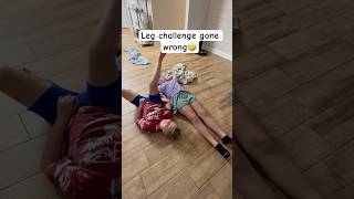 Leg Challenge Gone Wrong