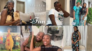 I Finally Met One Of Our Biggest Fans | Gifts Unboxing + Wedding + Movie Premiere + Work