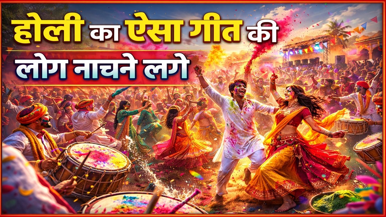 New Holi Dance Song 🔥 | Full Energy DJ Mix | Holi Special 2026