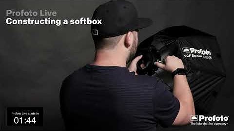Profoto Live - Constructing a soft box