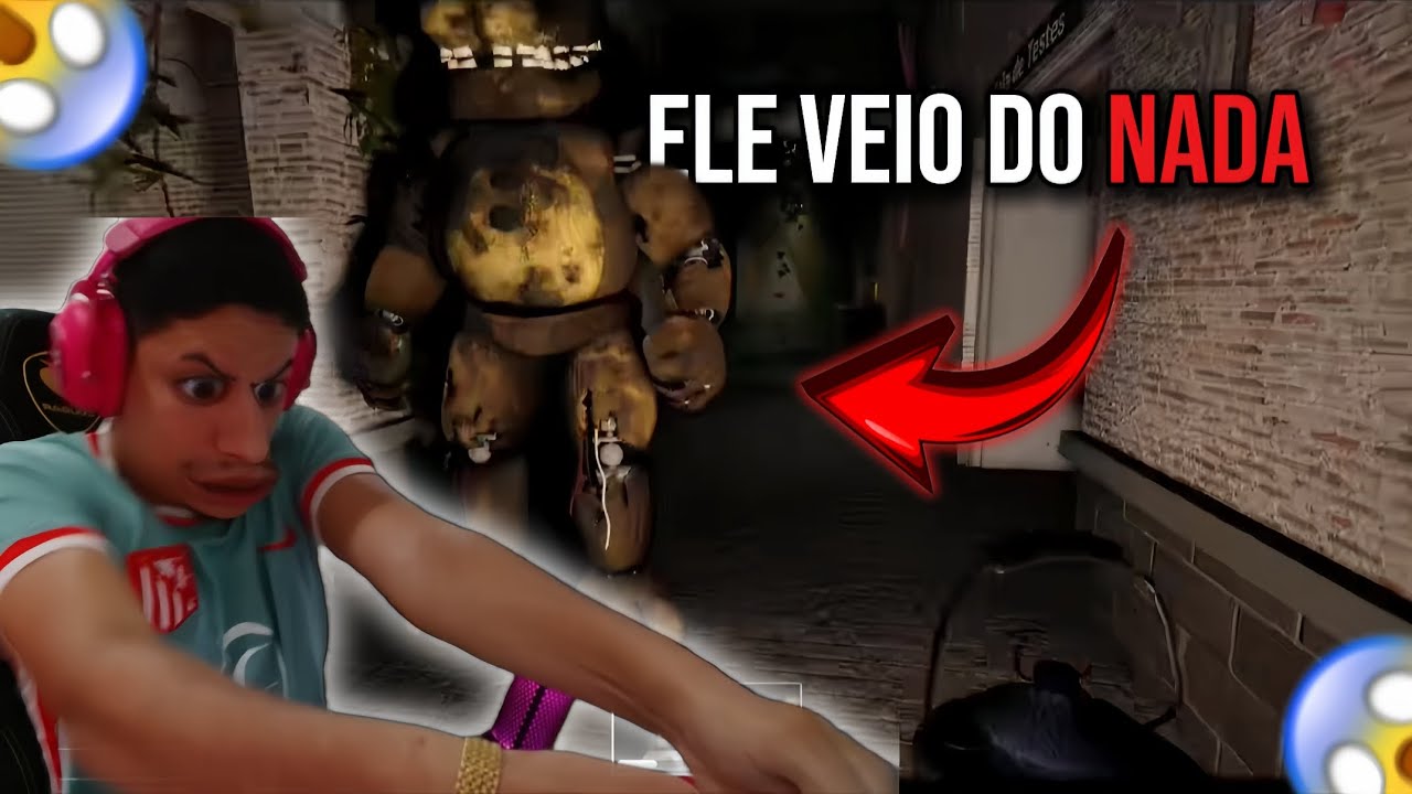 URIEL JOGANDO ROBLOX - FNAF (PASSOU MAL) 😂