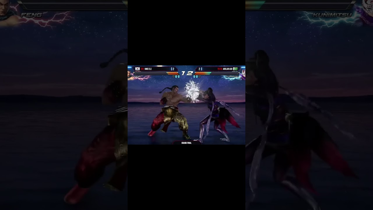 Greatest reset in Tekken history!!!  (Knee vs Arslan Ash combo breaker 2023 grand finals)