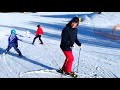 «Гарри и Лиза в счастии!»: Максим Галкин с детьми покатался на горных лыжах