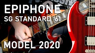 Epiphone SG Standard '61 - Новая модель 2020 года