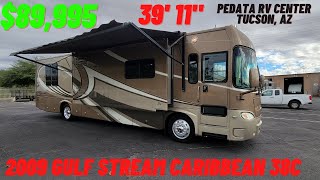 SOLD! 2009 Gulf Stream Caribbean 38C Video Walkthrough! Triple Slide, 38k mi, Cummins 350hp, $89,995