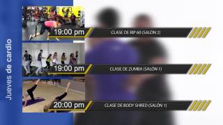 Clases Grupales Jueves