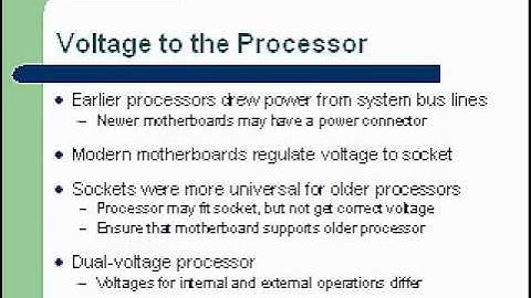 YouTube - A_ Computer Repair Course Chapter 5 part 3 - CPUs and Chipsets.flv