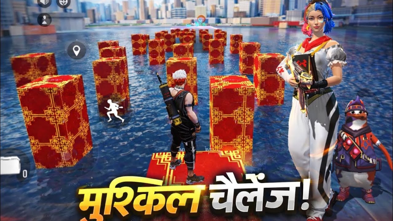 HARDEST Block Challenge in FREE FIRE 😱 | Can Anyone Reach the End?