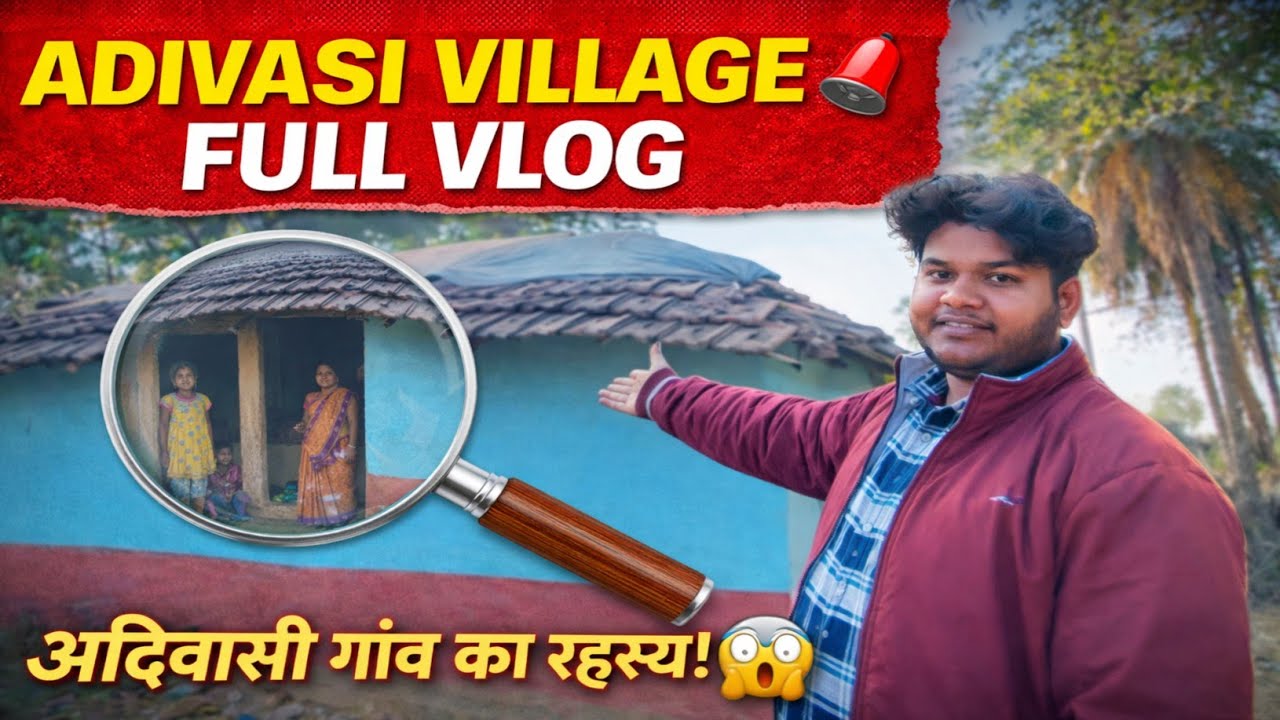 India’s Secret Adivasi Village 🌿Explore 🏕️ | Shocking Village Life Experience of India 😲 Full Vlog 