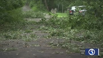 VIDEO: Shoreline communities begin cleaning up after Tropical Storm Isaias