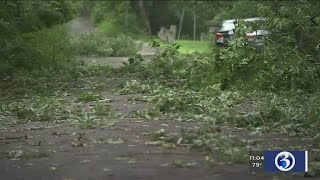 VIDEO: Shoreline communities begin cleaning up after Tropical Storm Isaias
