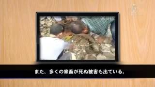 中国江蘇省　竜巻で98人死亡　500人負傷 20160624