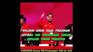 Hymne Pdi Perjuangan Karaoke