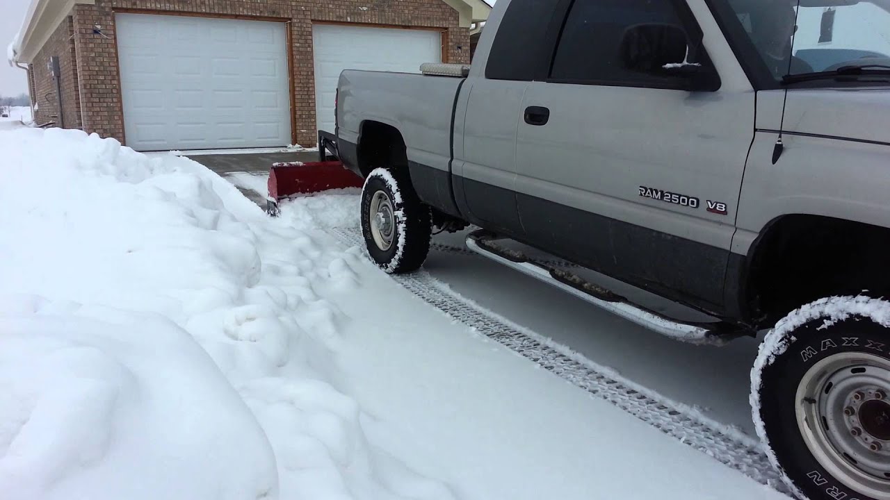 Snowman rear snow plow for sale YouTube