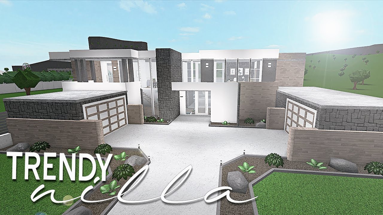 How To Build A Modern House In Bloxburg 113k