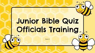 JBQ Officials Training Part 2