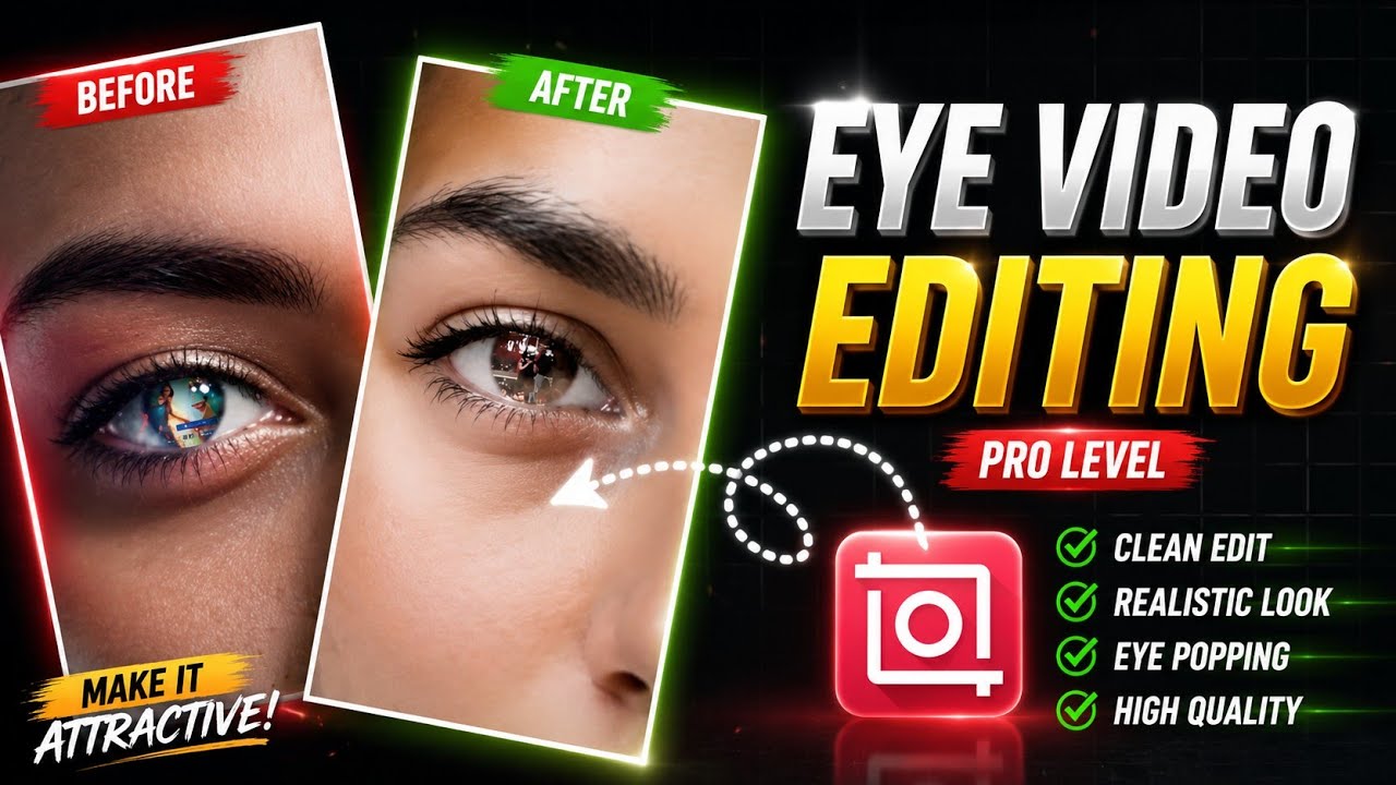 eye video editing tutorial video ।। new Instagram reels editing ...