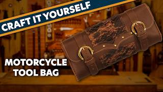 How to Make a Leather Motorcycle Tool Pouch | Intermediate Tutorial