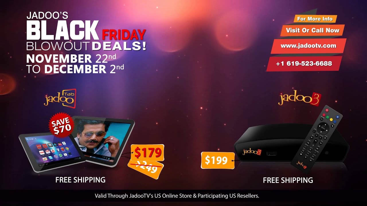 Black Friday Blow Out Deals on Jadoo Devices YouTube