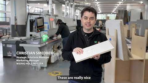 The Holz-Her Accura 1554 in production