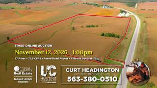 Full 57 +/- Acres Winneshiek County IA News