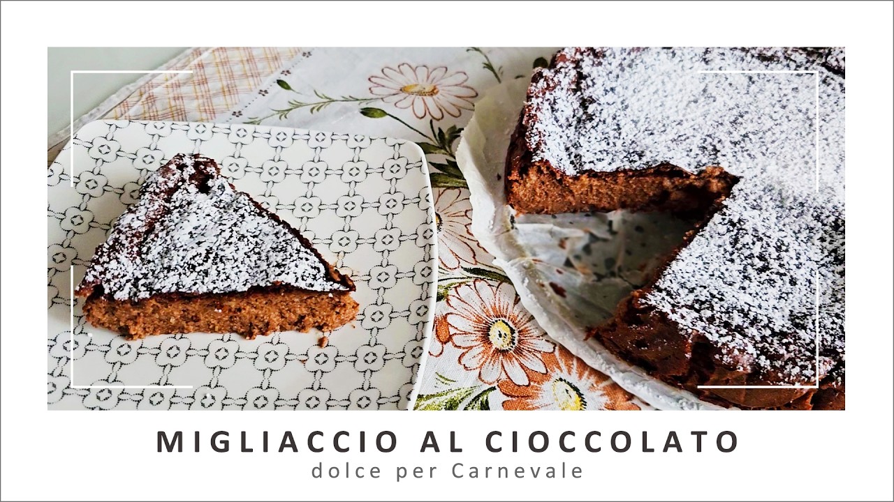 Migliaccio al cioccolato | Dolce per Carnevale