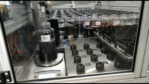 Automatic Power Dyes Solution preparation for Dyeing Laboratory by ODESI Dispenser Machine