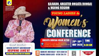 KAJIADO COUNTY, GREATER ONGATA RONGAI  REGION YOUNG LADIES & WOMEN CONFERENCE | MAY 29, 2026