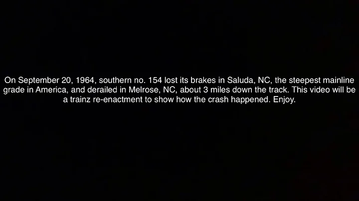 Southern no. 154 Saluda runaway dedication