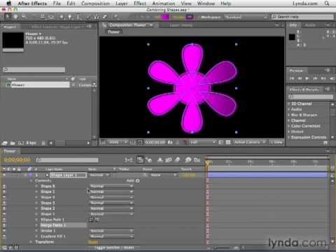Adobe After Effects CS4 Tutorial 78 - Combining