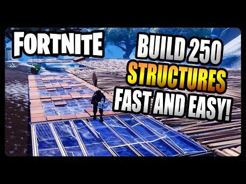 "Build 250 Structures" FASTEST and EASIEST Location Guide! (Fortnite Season 7)