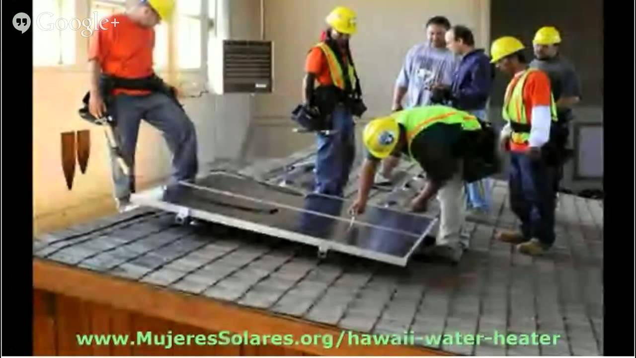 Solar Water Heater Hawaii 808) 5182772 Call Today YouTube
