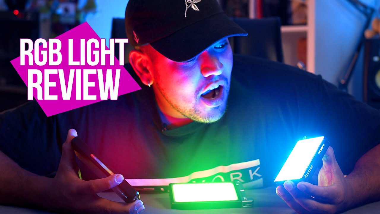 BEST Portable RGB Light for filmmakers? UNBOX and REVIEW! Boling P1 vs Sutefoto vs Aputure MC!