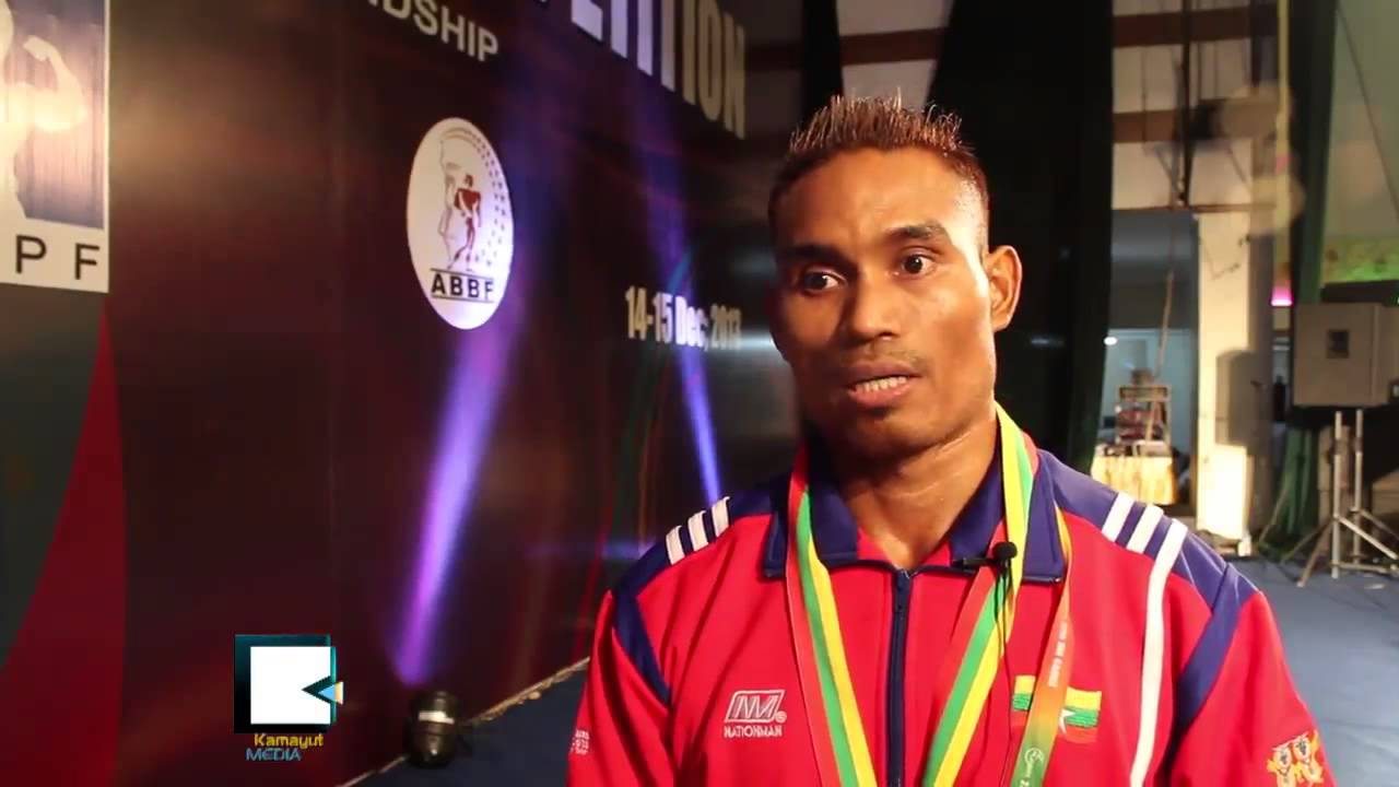 Burma Wins Gold Medal for Kilo 60 Bodybuilding in Rangoon