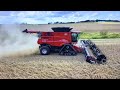 Soybean Harvest Has Started Here In Southeastern Illinois With 2 Case IH Combines S2 E25