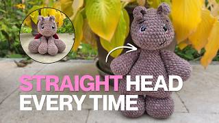 Scared to Sew the Head onto the Body? Let's Make It Easy | Amigurumi Tutorial