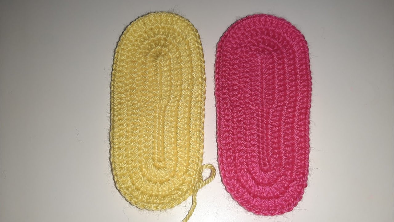 Bebek patiği tabanı yapılışı ve ölçüleri YouTube