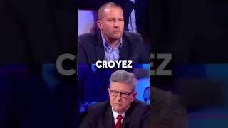 UN POLCIER MET KO JEAN LUC MELANCHON #police #tpmp #debat #lfi #gendarmerie #fdo #délinquance