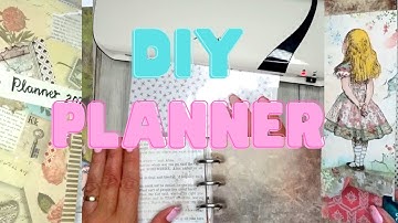 Make your own planner from start to finish | covers, dividers & inserts