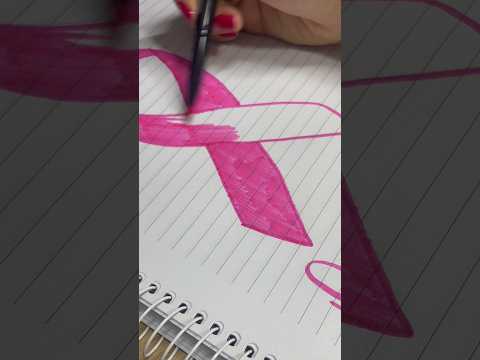Outubro Rosa 🌹 #outubrorosa #prevenção #papelaria #papelariafofa #canetas #lettering