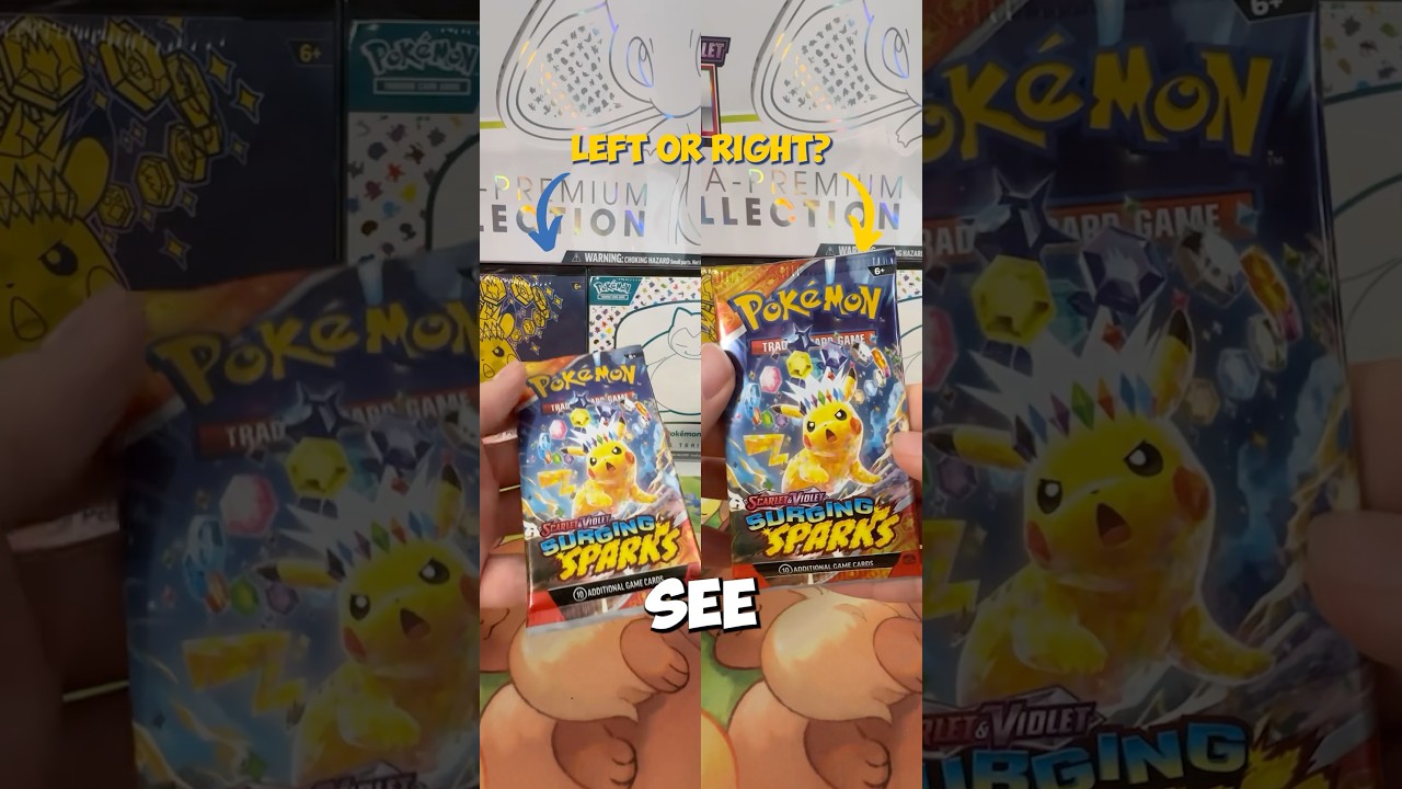 You Can Pick A Card In This Surging Sparks Pack Battle