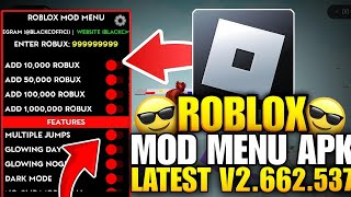 NEW UPDATE ! Roblox Mod Menu APK V2.662.537 - Unlimited Robux & New Features | Roblox MOD MENU 2025 screenshot 4