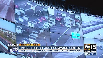 Inside look at ADOT command center
