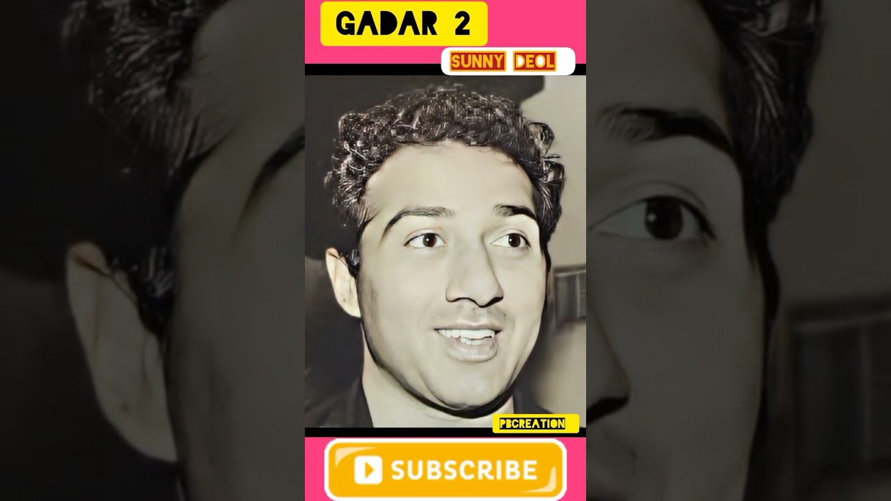Gadar 2 actor (सनी देओल)1956 to present life journey 